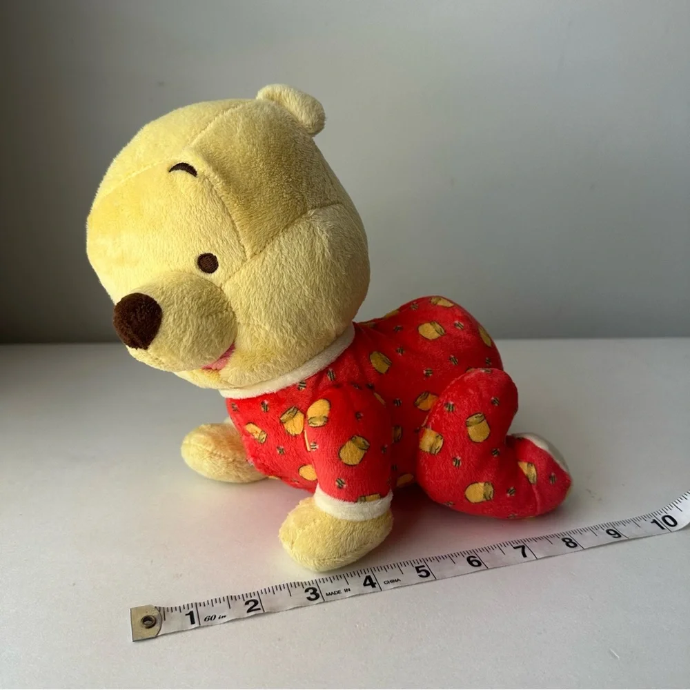 Just Play Disney Baby Musical Crawling Winnie the Pooh Plush Stuffed Animal